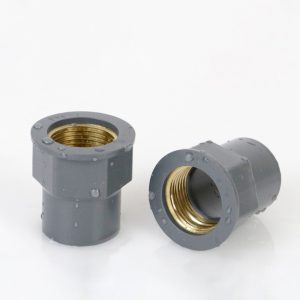 28 SCH80 FEMALE COUPLING (COPPER THREAD） (BSPT)